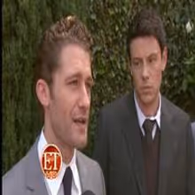 STAGE TUBE: GLEE'S Morrison & Monteith Support Gay Youth